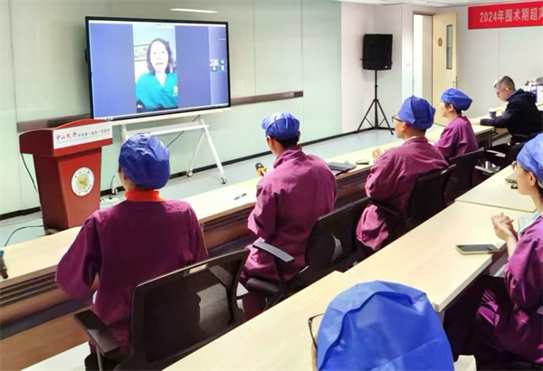 小妲己直播app
麻醉科专家到小妲己直播app
开展业务交流活动